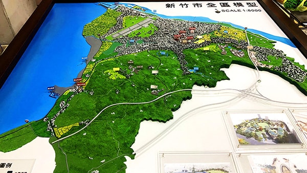 新竹市導覽模型